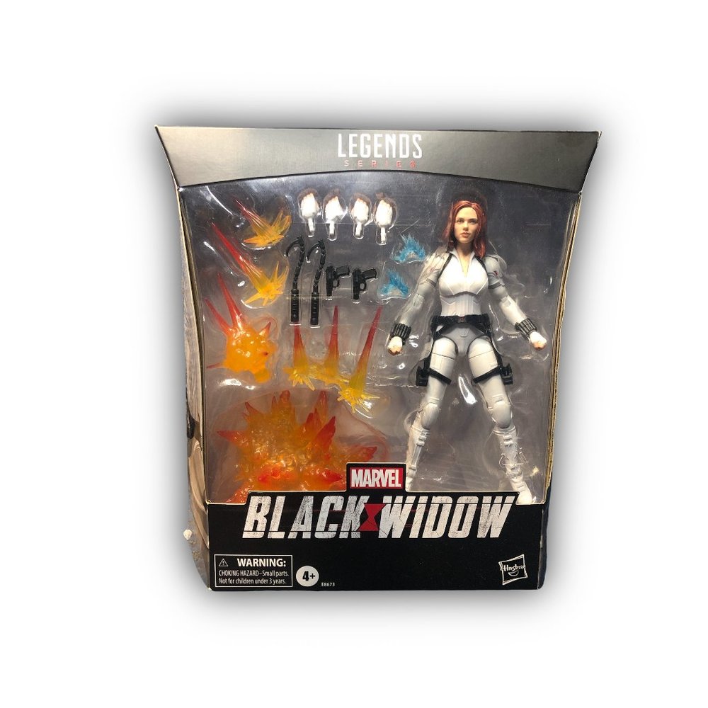 Black Widow figure, Blu 6inch Legends, collectable Marvel Figure